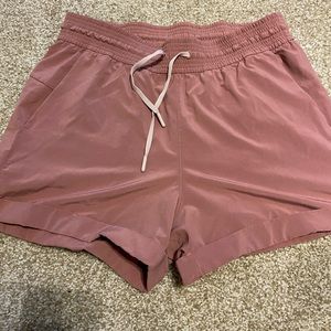 Pink Lululemon Shorts